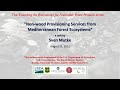 Sven Mutke - Non-wood Provisioning Services from Mediterranean Forest Ecosystems