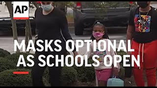 Masks optional for many as schools open amid virus