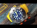 Citizen BJ8058-06L Promaster Dive Ecozilla Blue Dial Yellow Band