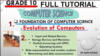 GRADE 10 - COMPUTER SCIENCE  | TERM 1 WORK  | FULL  TUTORIAL ✅