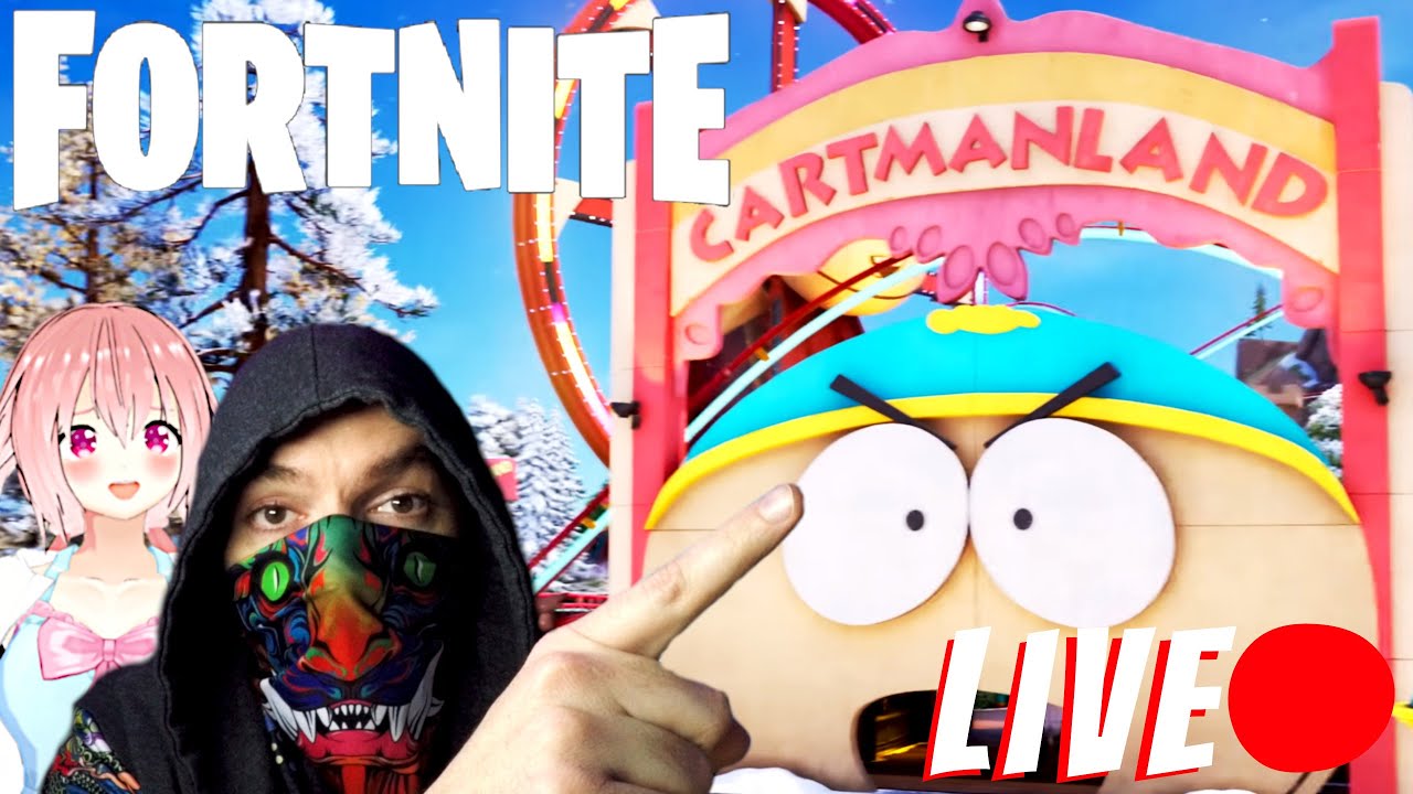 GuuDz LiVE 🔴| FORTNITE DUOS w/MiZZyCuU VTuber gone wild in CARTMANLAND get CRED South Park XP quests
