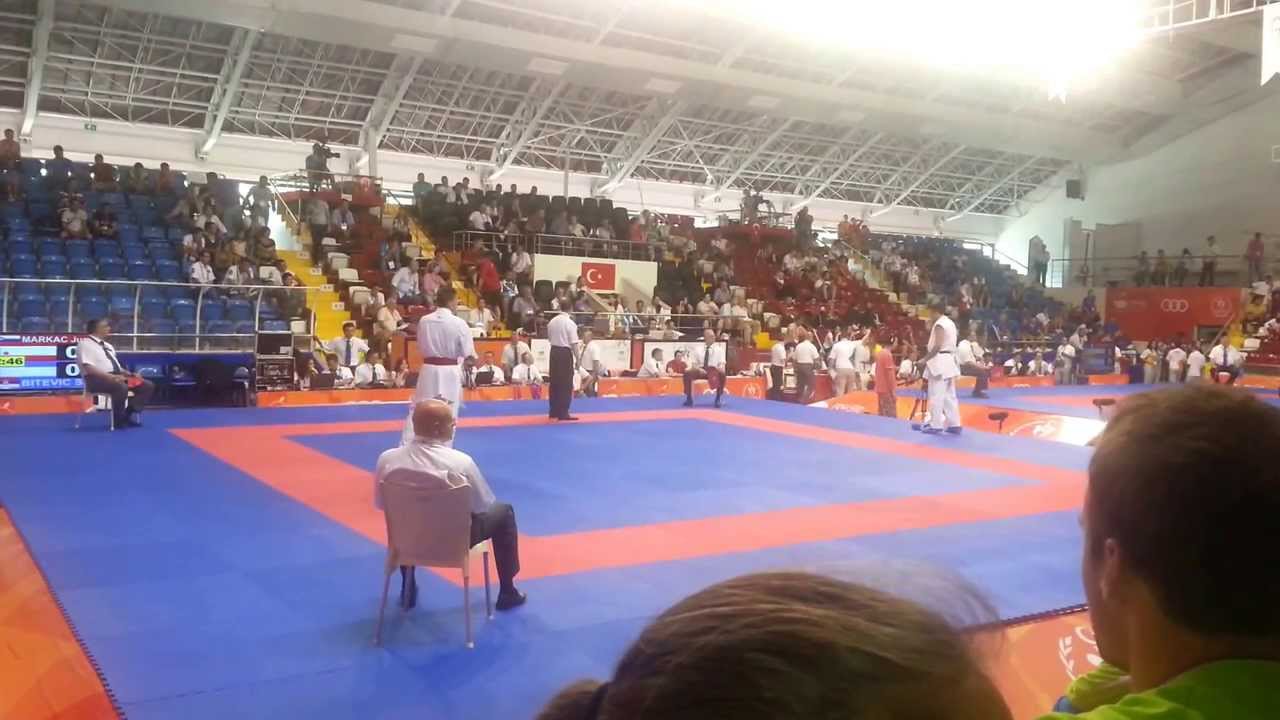 Mediterranean games Mersin 2013. -84kg Juš Markač (SLO) vs Slobodan Bitević (SRB)