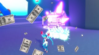 mystery merchant made me so rick in Pet Simulator X (Roblox)