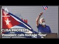 Cuba S President Slams Social Media Hatred After Protests