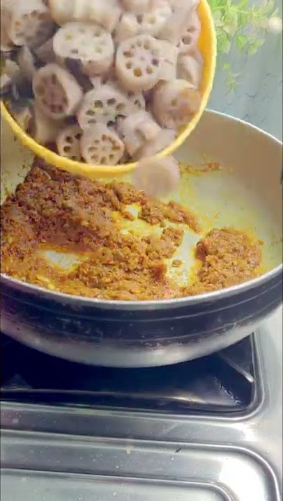 Kamal kakdi ki simple new recipe - Lotus root sabji recipe| #shorts #sabji #sabzi #indianfood
