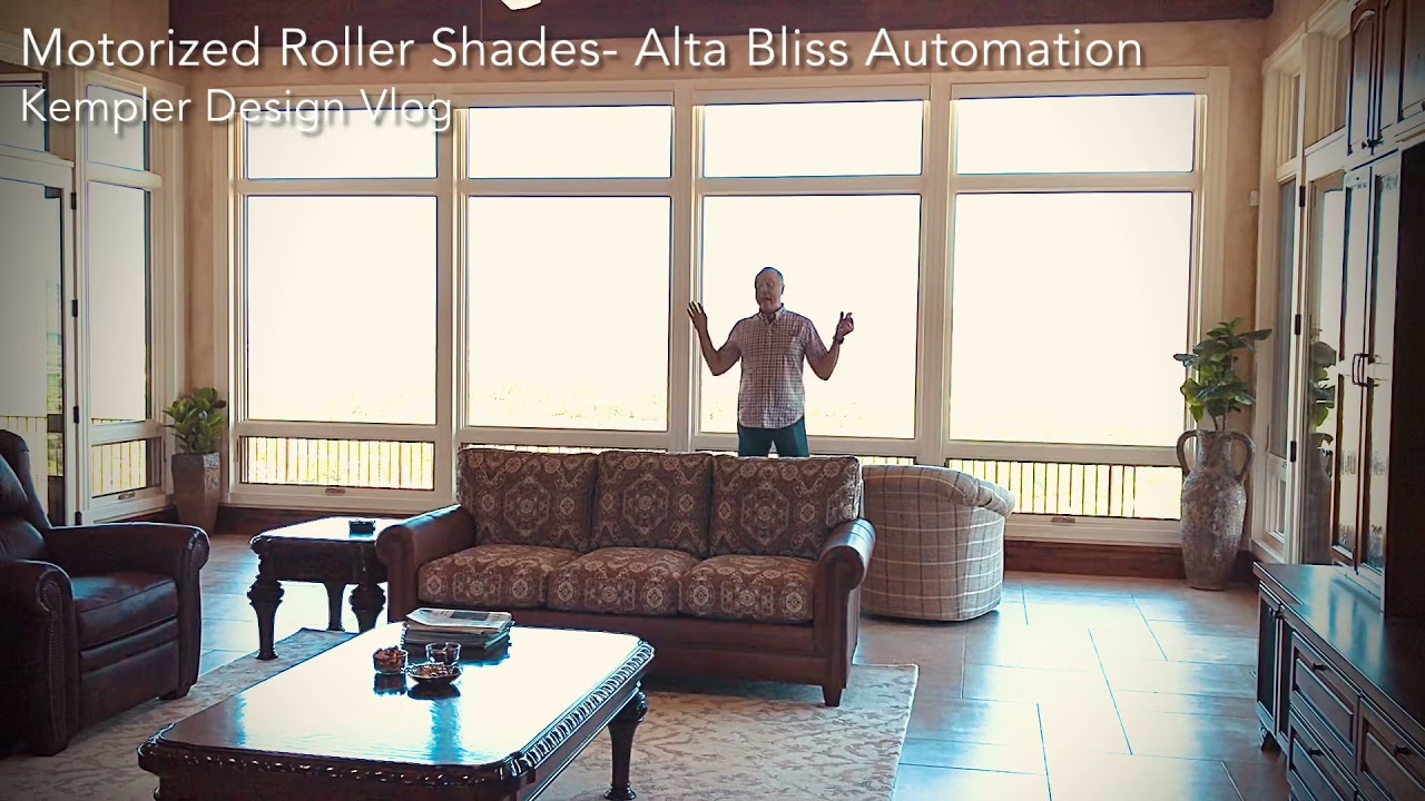 Alta Window Fashions Bliss Automation for Motorized Roller Shades YouTube