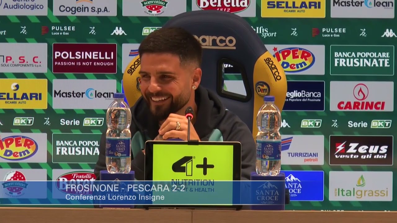 Frosinone - Pescara 2-2: Lorenzo Insigne