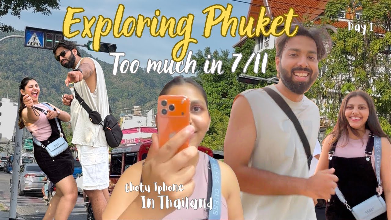 Exploring Phuket City Day 1 & I loved it already😍 #vlog 
