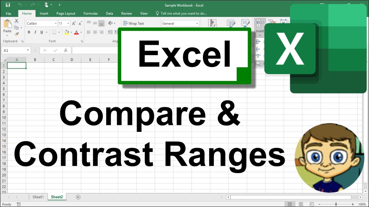 Compare and Contrast Excel Ranges