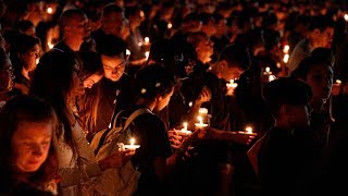 Vigil held for victims of Florida school shooting
