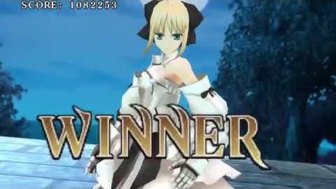 UNLIMITED SABER WORKS...! Fate/unlimited codes on PPSSPP - Arcade with Saber Lily