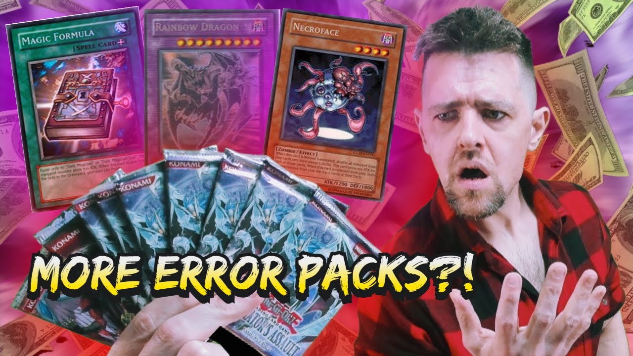 MORE ERROR PACKS?! - Opening Yugioh 1st Ed Gladiator's Assault For EPIC Secret Rares!