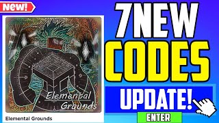*SECRET UPDATE!* | Elemental Grounds CODES 2025 (ROBLOX Elemental Grounds)Part 1386