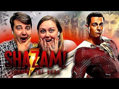 SHAZAM! FURY OF THE GODS Official Trailer 2 REACTION - EPIC BATTLE BEGINS!