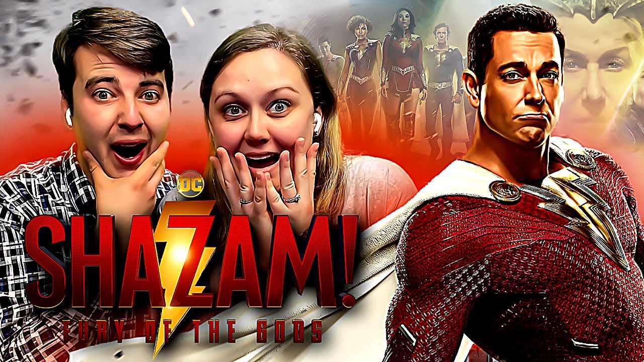 SHAZAM! FURY OF THE GODS Official Trailer 2 REACTION - EPIC BATTLE BEGINS!
