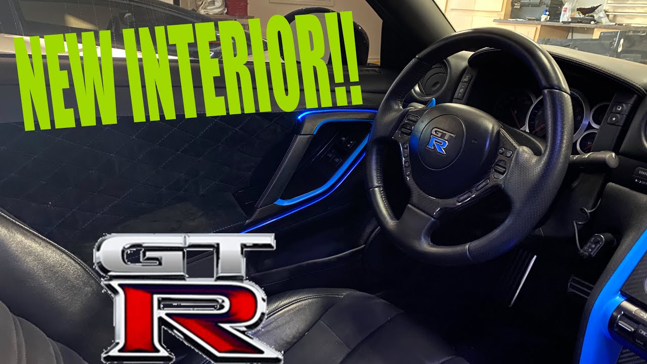 GTR GETS NEW INTERIOR!! (ALCANTARA)