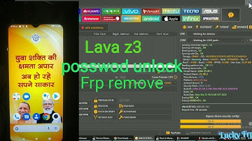 Lava z3 posswod and frp remove in #unlocktool #lavaz3#yogi free phone#unlock#frpremove