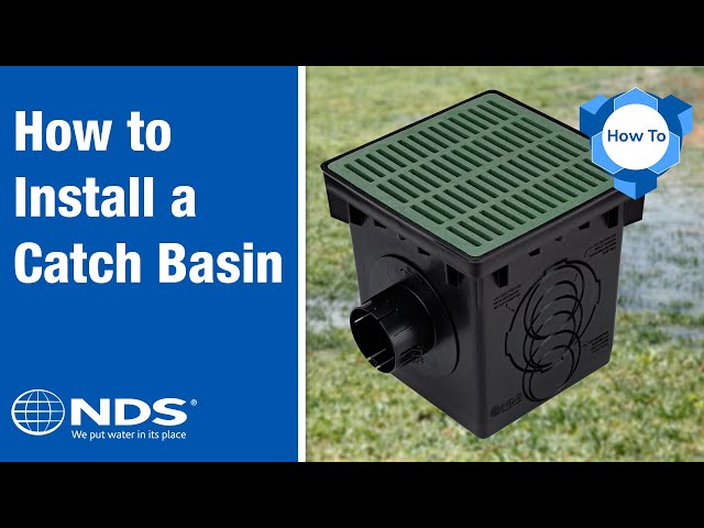 Drainage Systems For Landscape And Yard Using Catch Basins To Capture Run Off Youtube