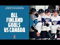 All Finland Goals vs Canada | 2026 #MensWorlds