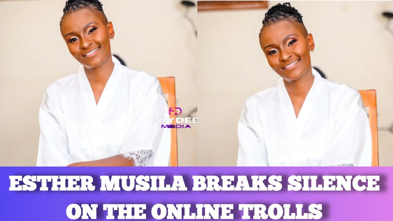 Esther musila breaks her silence after the online trolls and bullying,promises to this