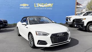 2018 Audi A5 Cabriolet Premium Plus Front Royal, Winchester, Leesburg, Gainesville, Haymarket screenshot 3