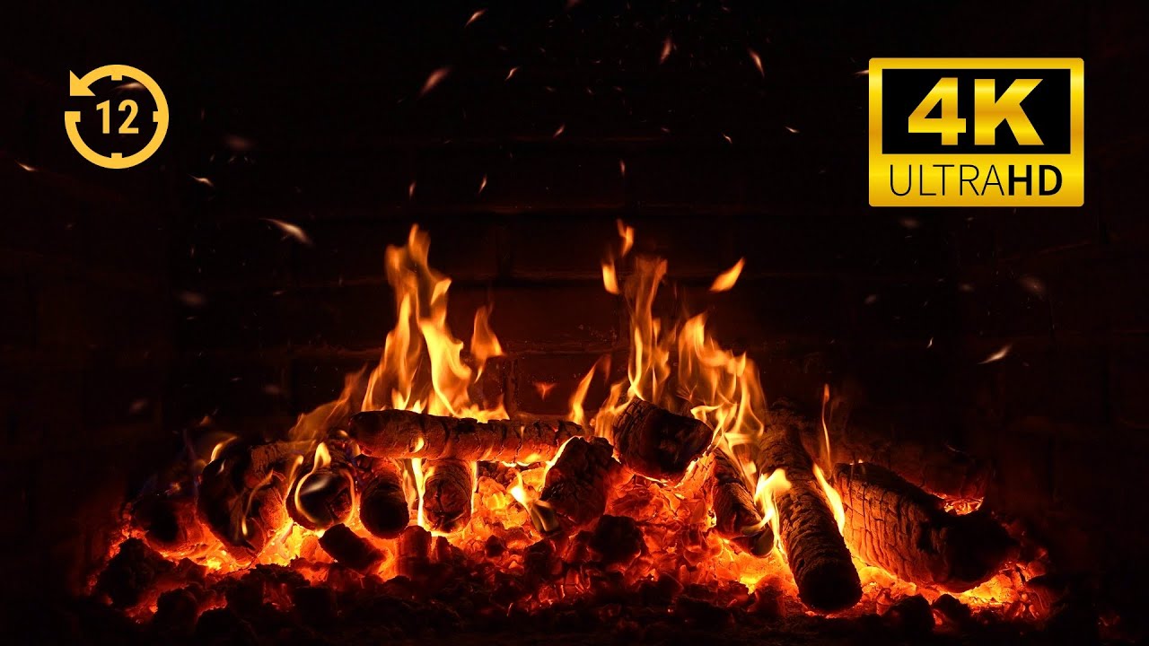 🔥 Fireplace NO ADS. No AI Cozy Fireplace 4K Ultra HD