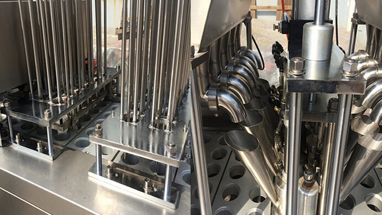 K cups filling sealing machine coffee chocolate granules powder fill