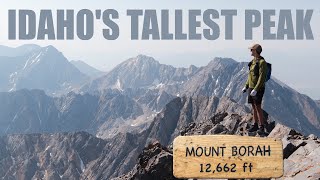 Climbing Mt. Borah // Best Views in Idaho