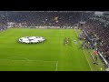 Juventus v Man Utd 1-2 Champions League anthem