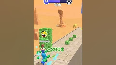 MONEY RUN 3D 🔥💃💸All Levels Gameplay Trailer  Android, IOS New Game#shorts #android #game #gameplay