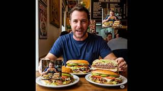 Man this guy enjoying #funny #adventure #video #viral #food #asmr #burger #messy #love #fyp