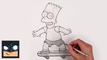 How To Draw Bart Simpson | Sketch Tutorial
