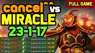 OMG! Miracle can't catch a break in this game - Nonstop Fight gameplay by cancel^^