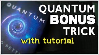 Quantum Deck Bonus Trick - Learn Easy to do Extra Routine - Birthday Card Magic