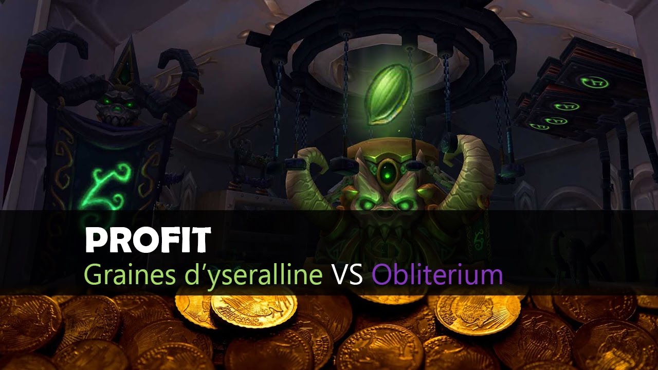 Graines d'Yseralline VS Obliterium : PROFIT