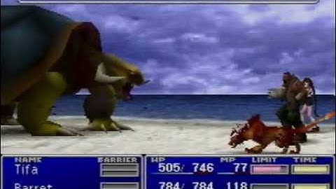 Final Fantasy VII - Adamantaimai Glitch - Data Error