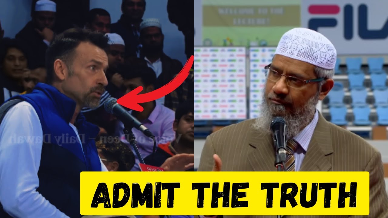 Shocking Debate! Christian Professor Challenges Dr. Zakir Naik in a Heated Clash