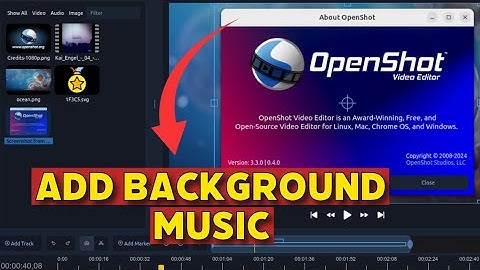 How to Add Background Music in Openshot 2025?