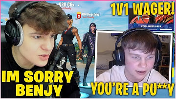 Benjyfishy VS Clix 1v1 buildfights