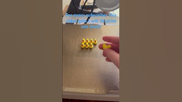 For every subscriber this video gets I will 3d print 1 duck