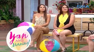 Sharmaine Arnaiz At Aubrey Miles, Nag-Agawan Ng Mga Beach Balls Yan Ang Morning