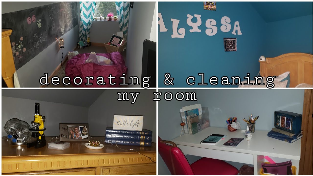 decorating and cleaning my room 2019