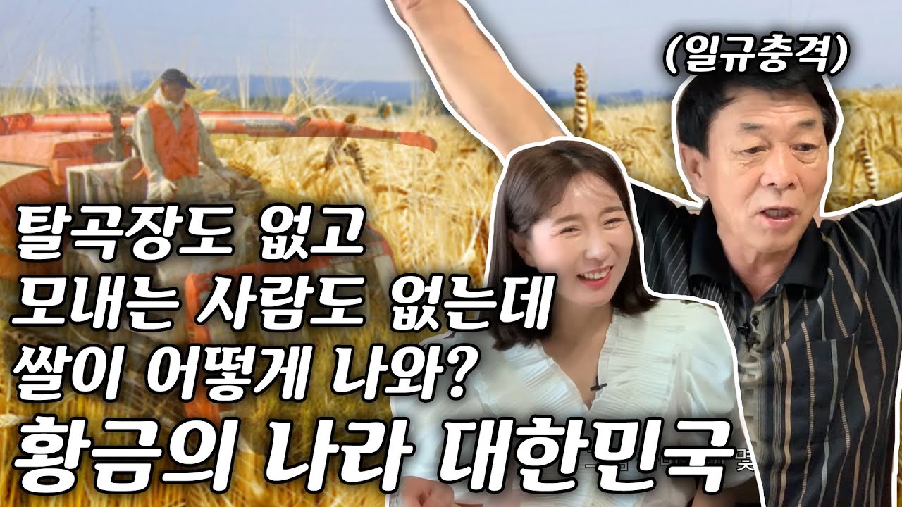 아니? 사람 두명이서 어떻게 농사를 지어? 흉년이로구나 했는데 생각치도 못한 충격