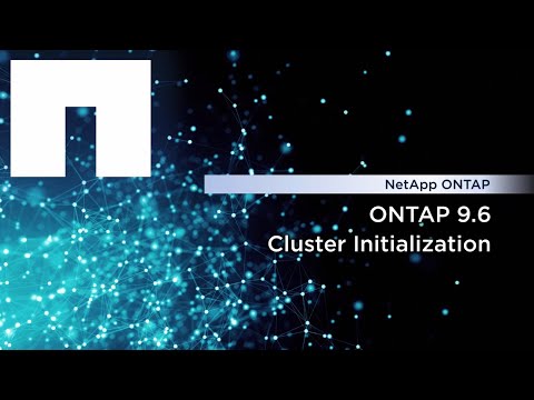 NetApp ONTAP 9.6 Cluster Initialization