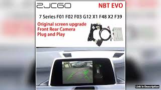 ZJCGO Rear Front Reverse Camera Digital Decoder Box Interface Adapter NBT EVO For BMW 7 Series F01