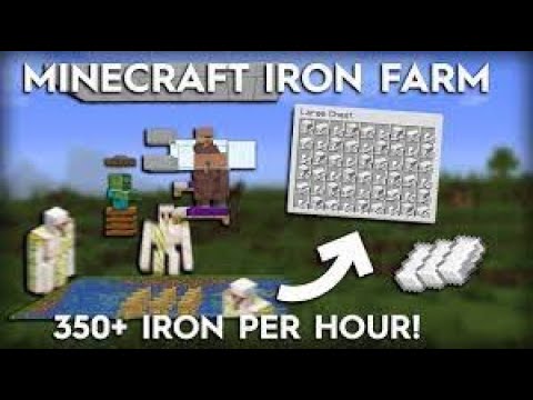 Video: Come Creare Una Fattoria Di Ferro In Minecraft