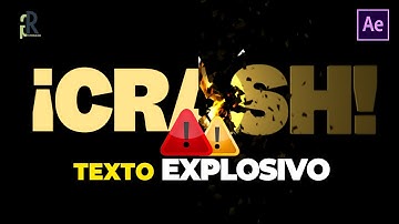 Animación de Texto en After Effects - Efecto Explosión - Tutoriales de After Effects en español