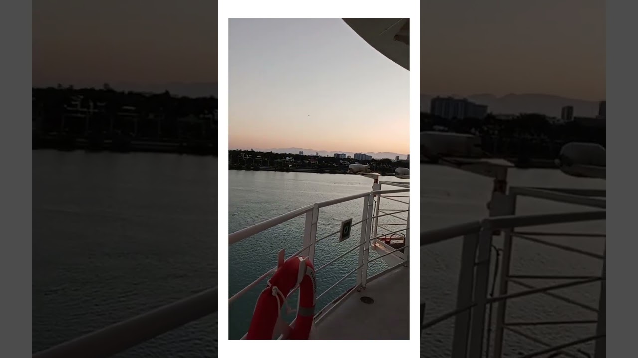 Sunrise in miami from a cruise ship #sunrise #cruise #miami #florida #ship #boat #views #scenery