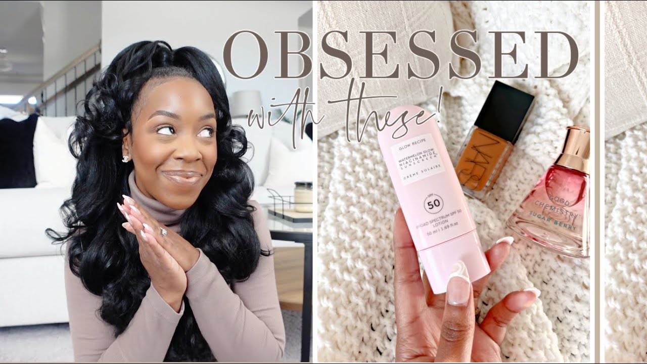 BEAUTY PRODUCTS I'M CURRENTLY USING & OBSESSED WITH + FOUNDATION UPDATES! | Andrea Renee