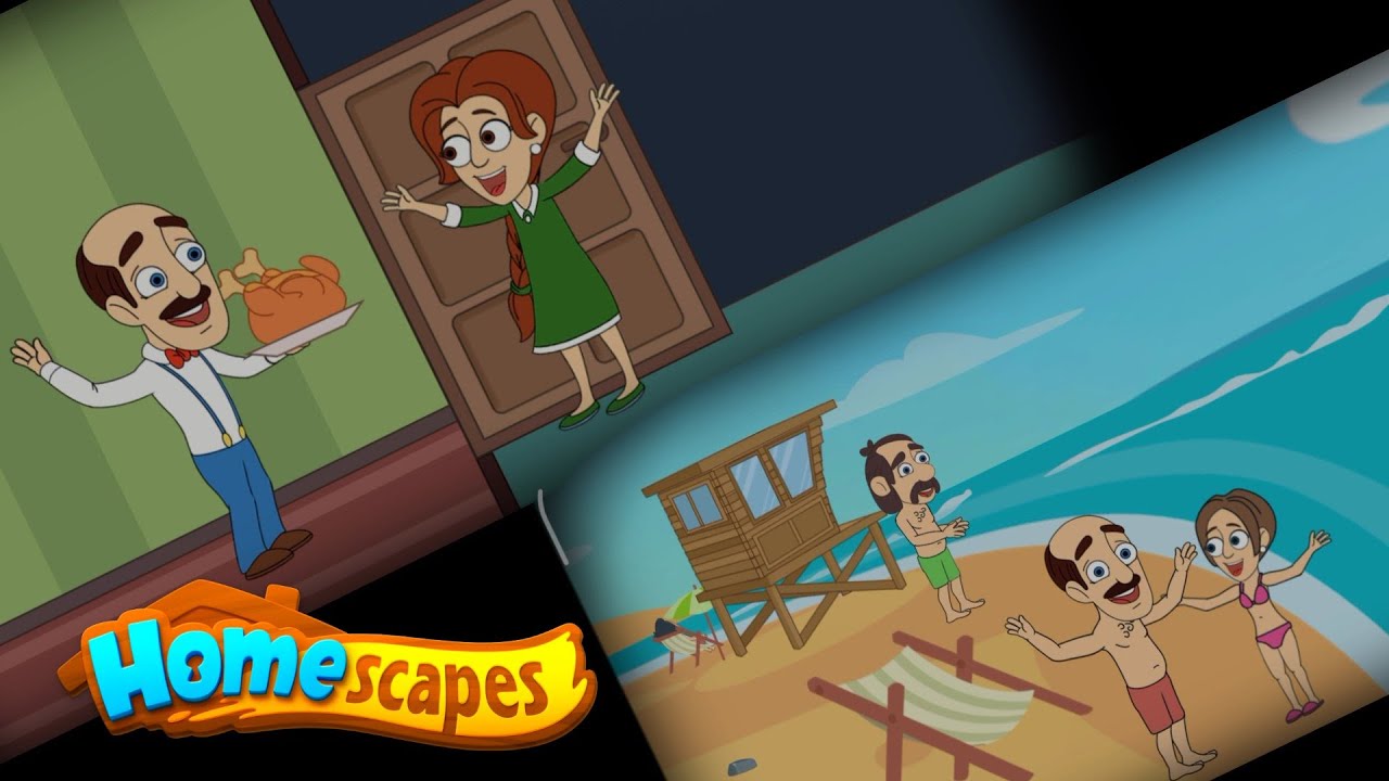 Homescapes Why is this game so hard mini games elevator ads